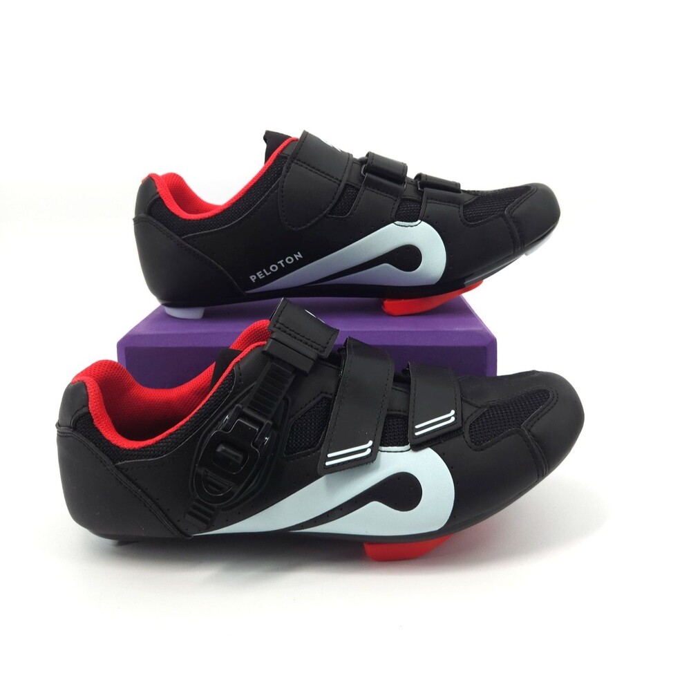 PELOTON Cycling Bike Shoes Size EU 42 USA Men’s 9 Women's 11 W/ Cleats